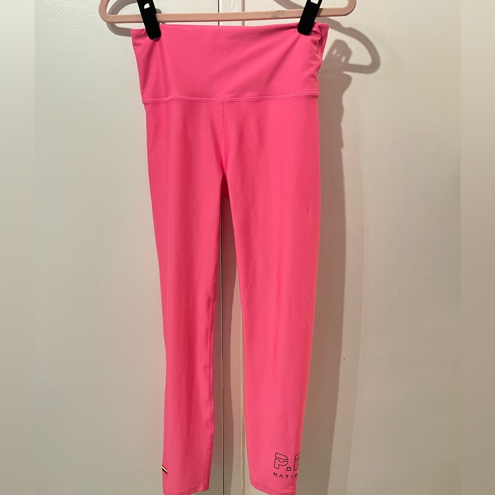 Hot pink leggings